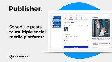 Publisher - Schedule posts to multiple social media platforms with NapoleonCat