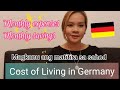 Nurses Cost of Living in Germany 2021| Monthly expenses and monthly savings | Nurses vlog #2