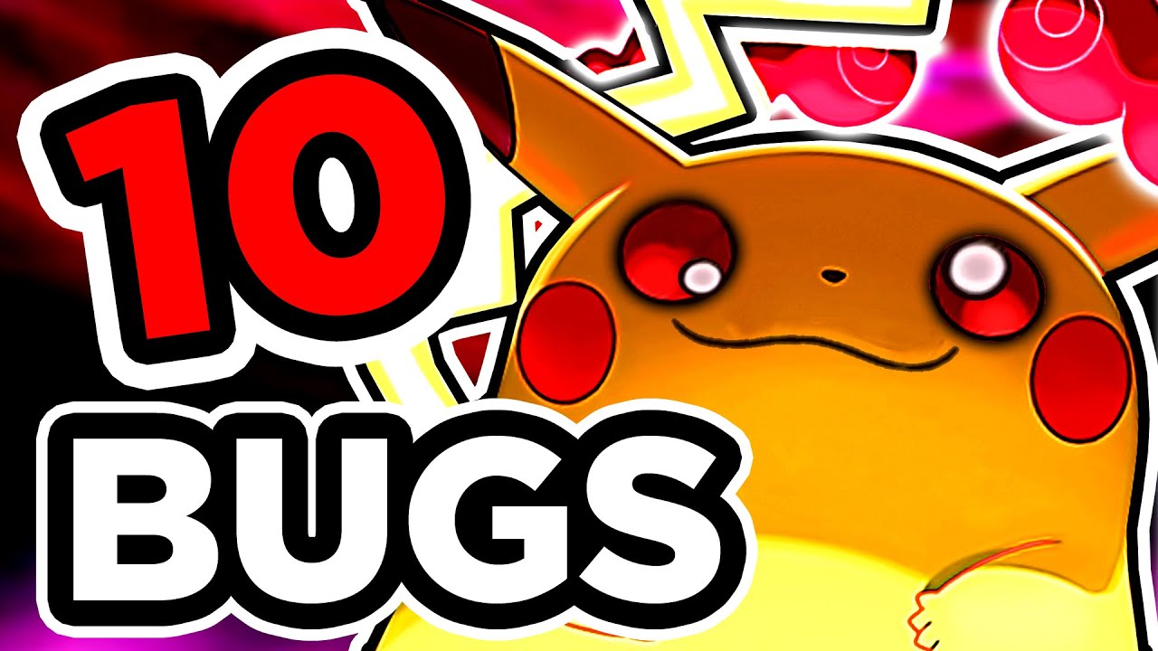 10 BUGS sur POKEMON ÉPÉE et BOUCLIER