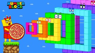 Мульт Mario Escape vs the Giant Numberblocks Pregnant Mix Level Up Maze 3 Game Animation