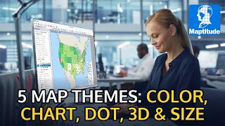 How to Create Thematic Maps in Maptitude (5 Types)
