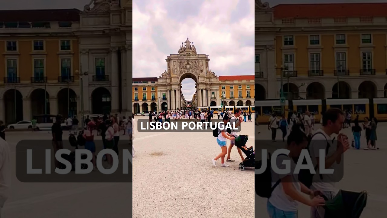 Lisbon in 10 Seconds. ⏳🇵🇹 #shorts #travel#portugal