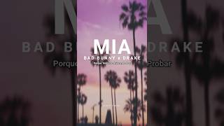 Bad Bunny x Drake - Mia ( Lyrics )