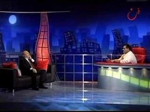 داود حسين مع عمر الخطيب مقدم برنامج بنك المعلومات 2 3