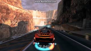 Split Second canyon gameplay