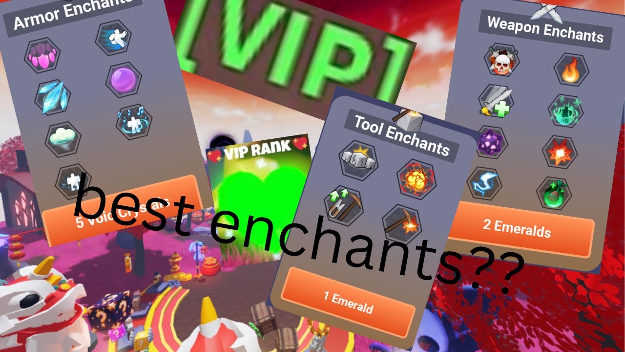 SO they added INSANE NEW ENCHANTS TO ROBLOX BEDWARS - YouTube
