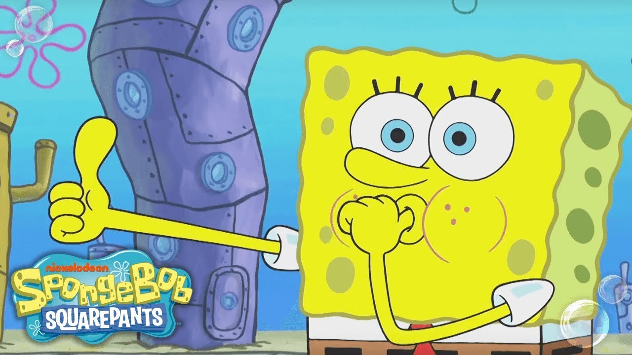 SpongeBob SquarePants 2-Piece Outfit Set - Boys Short Sleeve T-Shirt & Shorts In Blue & Yellow