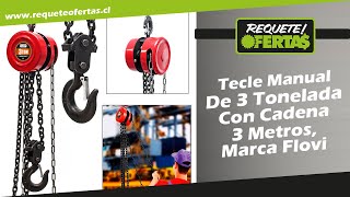 Download Lagu Tecle Manual Con Cadena 3 Metros, Marca Flovi De 1 , 2 y 3 Toneladas MP3
