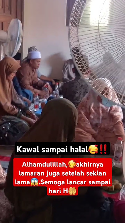 Momen bahagia🥰akhirnya lamaran,kawal sampai halal‼️#fauzana #masiyun