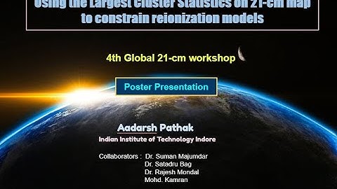 Using the LCS on 21-cm map to constrain reionization models || Poster || Global 21-cm workshop