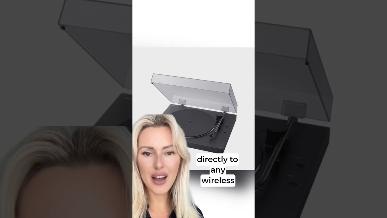 Sony PSLX310BT Turntable with Bluetooth Connectivity Black PSLX310BTCEK