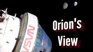 NASA's Orion views Earth and Moon #artemis
