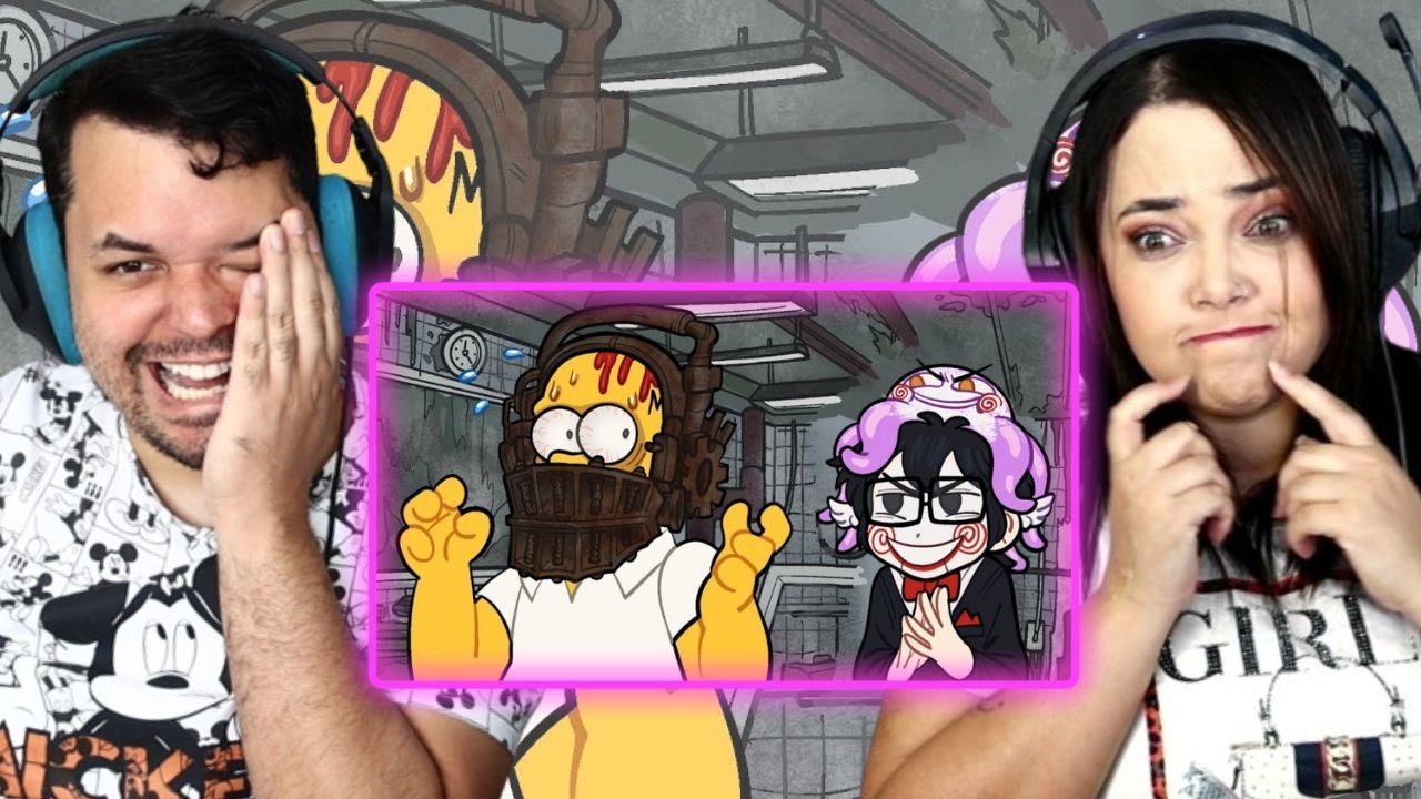 fiz um jogos mortais com personagens no the sims 4 Saiko joga ‹ REACT ›