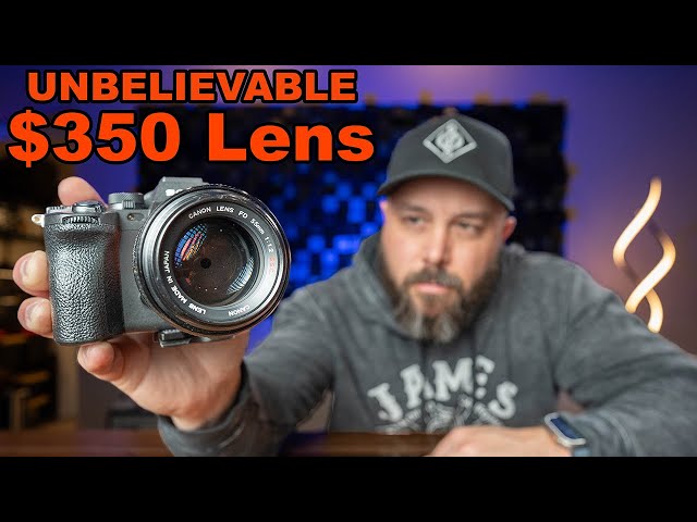 SHOCKING Vintage Lens that RULES Them ALL?? - Canon FD 55mm f1.2