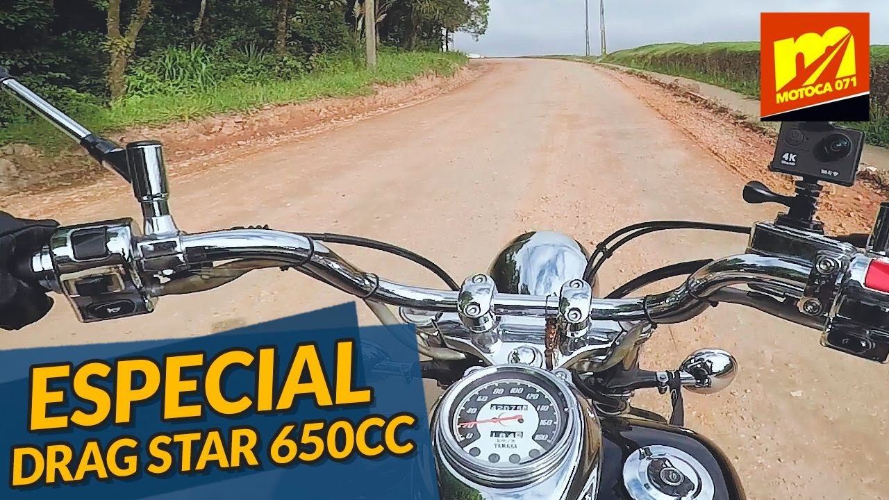 Na estrada com a DragStar 650 e sessão de fotos na fábrica