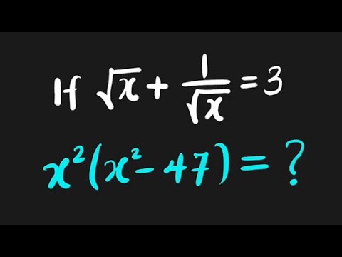 Interesting Olympiad Math question