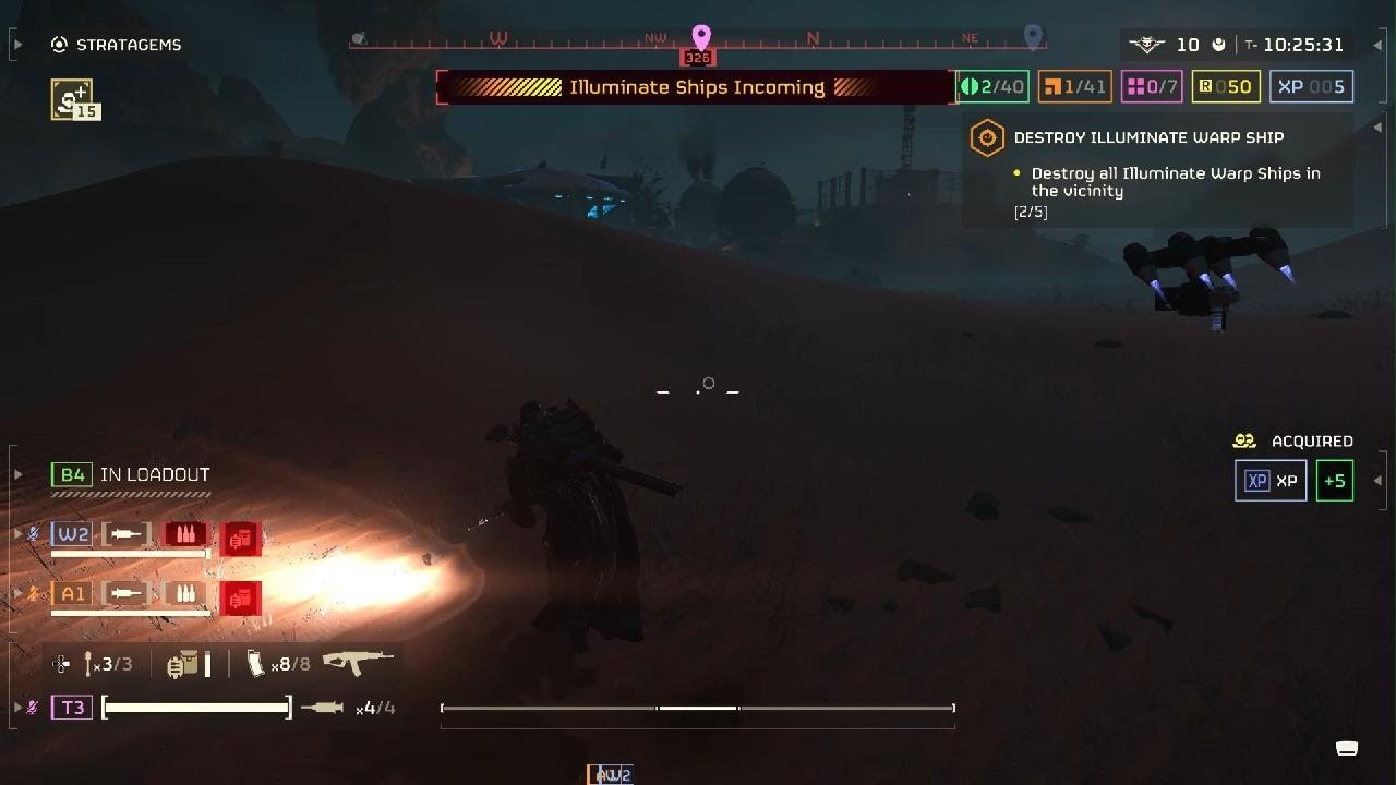 HELLDIVERS 2: Fun desert squid blitz