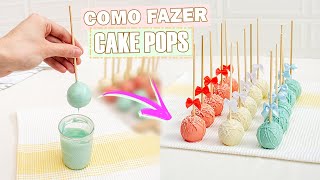 COMO FAZER CAKE POPS - CANDY COLORS -  Tiago Mauro
