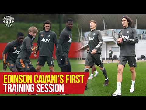 Video: Heeft edinson cavani zich bij Manchester United aangesloten?