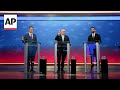 Moments From NYC Mayoral Debate With Andrew Cuomo Curtis Sliwa And Zohran Mamdani 