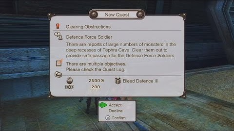 Xenoblade Chronicles - Clearing Obstructions - Tephra Cave