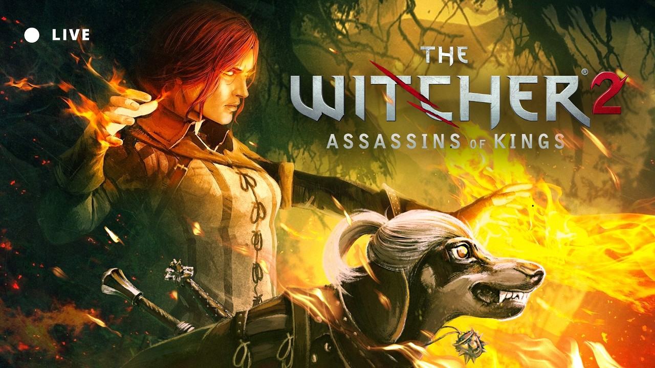 🔴 SAMA ZŁAP GO W YRDEN — WIEDŹMIN 2: ZABÓJCY KRÓLÓW Livestream #2