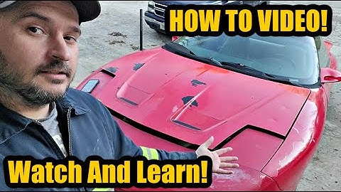 Lets Change A Lt1 SBC Crank Sensor - HOW TO VIDEO