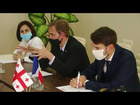 საფრანგეთის ელჩი სამეგრელოს ეწვია 26 06 20