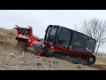 Prinoth Raptor 300 with M650 Mulcher | Crushing Branches & Stumps | Skovbygaard