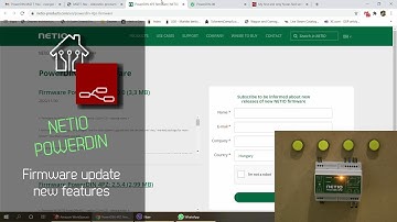 NetIO PowerDIN firmware update