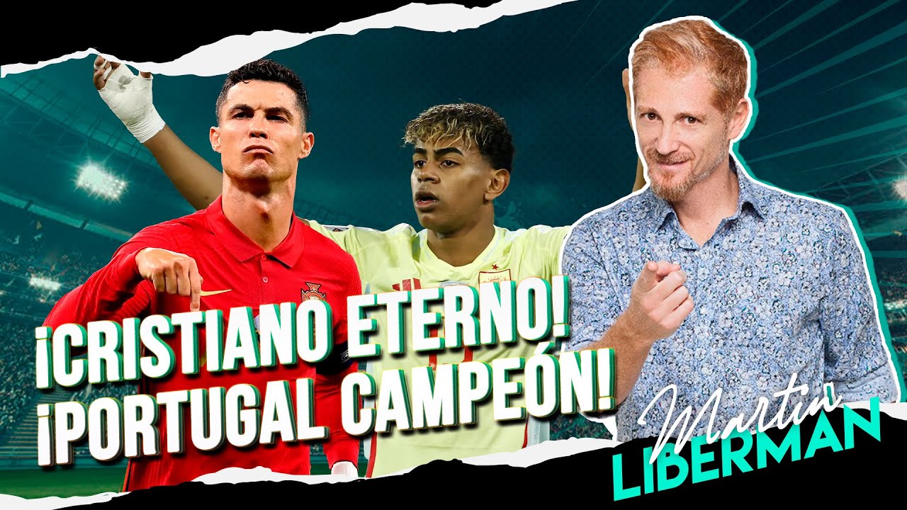 ⚽ #Uefanationsleague A los 40 años #Cristiano fue el goleador del #Portugal campeón