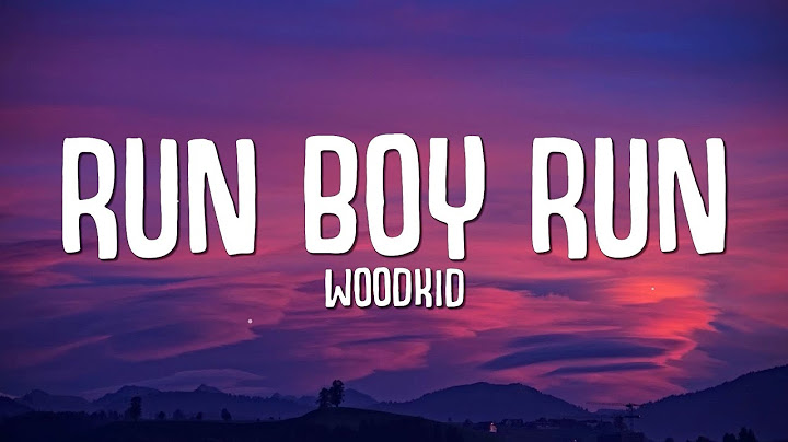 Woodkid - Run Boy Run (Lyrics)