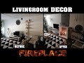 Decor fireplace from recycled wood diy tutorial