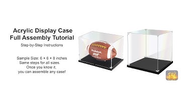 Acrylic Display Case Assembly Tutorial | Step-by-Step Full Installation Guide（001）