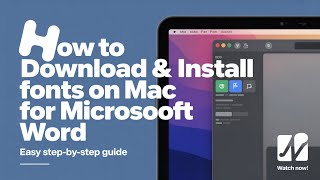 How to Add Custom Fonts to Word on Mac — Step-by-Step