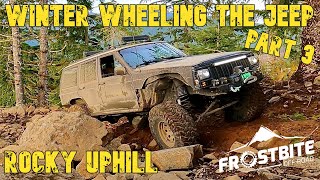 Jeep Winter Wheeling | Part 3 #offroad  #jeep by FROSTBITE OFF-ROAD 351 views 1 year ago 9 minutes, 34 seconds