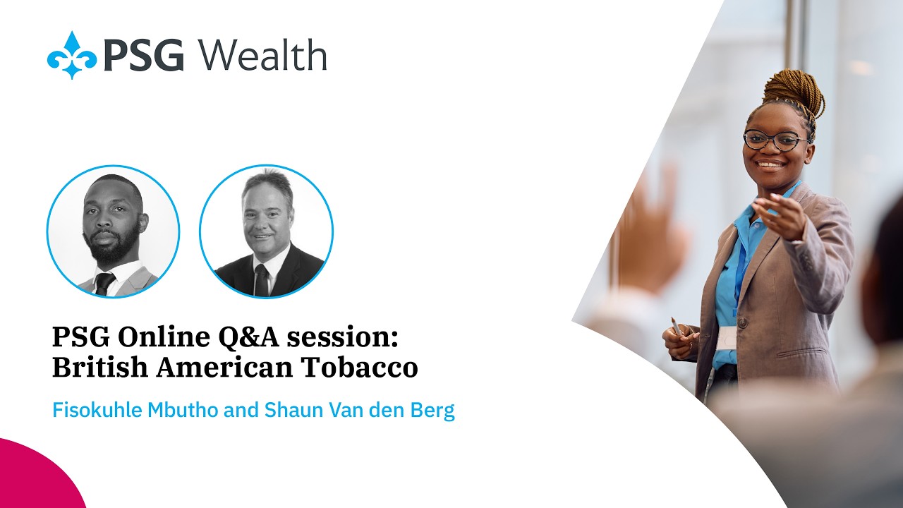 british american tobacco order online PSG Online Q&A Session | British American Tobacco