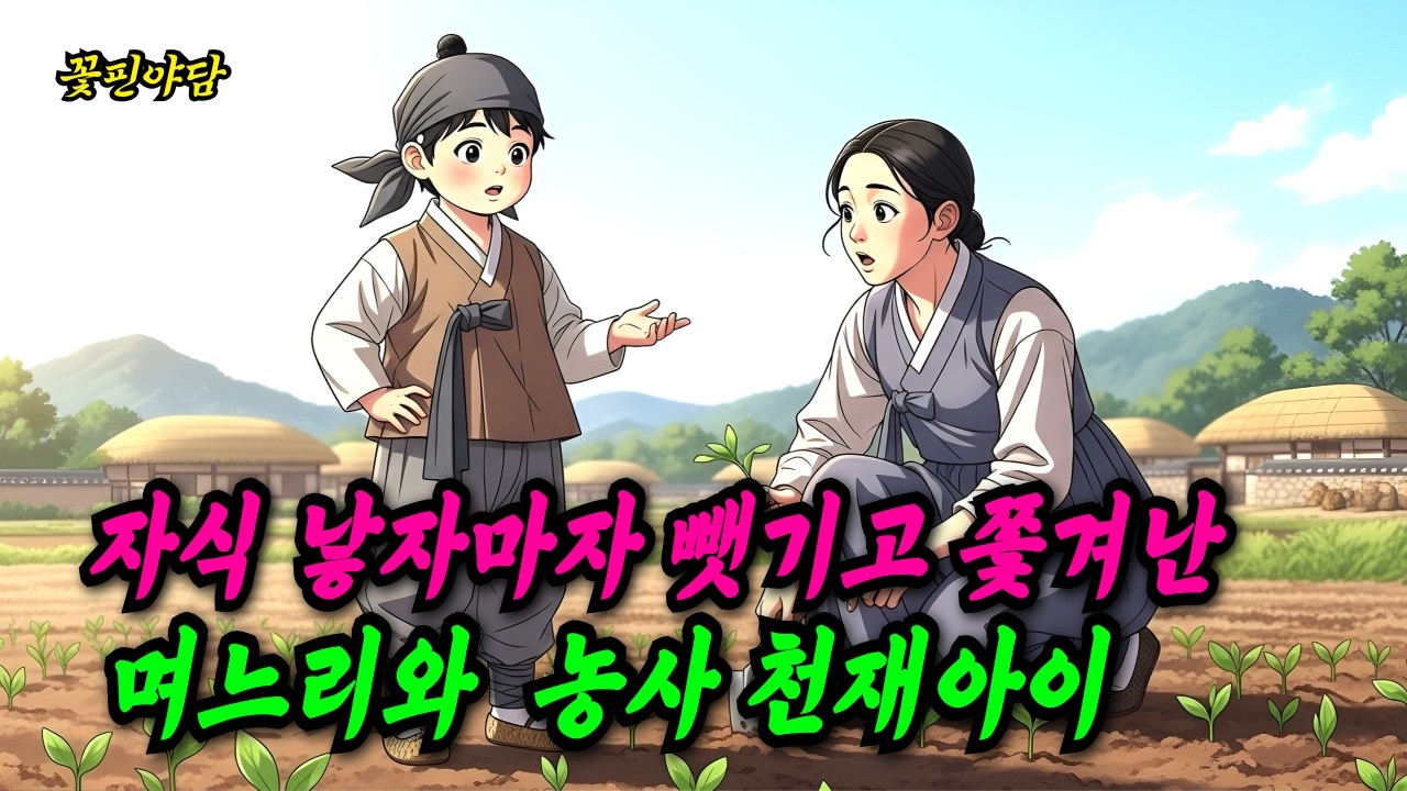 핏덩이자식을 낳자마자 쫒겨난 며느리 그리고 만난 아이가 벌이는 운명적인 이야기 / 야담 오디오북 민담 수면동화 옛날이야기 야사 설화