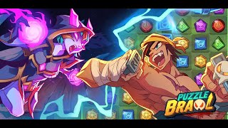 Puzzle Brawl - 3-Gewinnt RPG & PvP Kämpfe screenshot 1