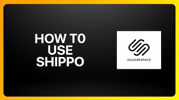 How To Use Shippo With Squarespace Tutorial