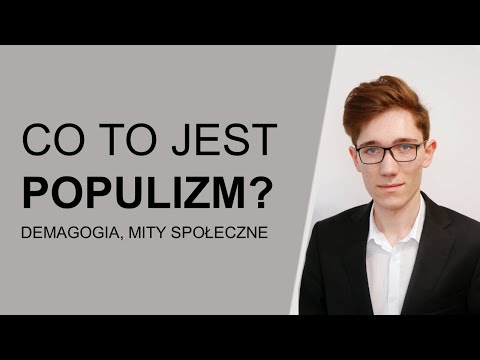 Wszystko o POPILIZMIE  i DEMAGOGII | Bartosz Wojciechowski