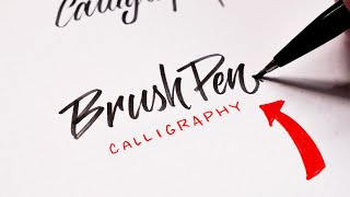 Master Brush Calligraphy: Step-by-Step Beginner's Guide