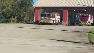 Polk County Fire Rescue Engine 2 and Medic 202 doing it's first of the week morning routines 