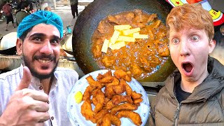 Pakistan Street Food After Dark: Rawalpindi 1kg BUTTER Kadai 🇵🇰