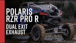 2022+ POLARIS RZR PRO R // MBRP Performance Series Exhaust