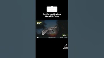 Rust Console New dark camo skin pack…#shorts #rust #rustconsole