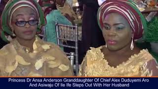 CHIEF ALEX DUDUYEMI'S DAUGHTER DR ANSA ANDERSON WEDS BABATUMI SODADE IN LAGOS
