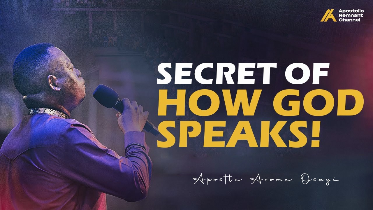 Why God No Longer Speaks Through Prophets Alone || Apostle Arome Osayi