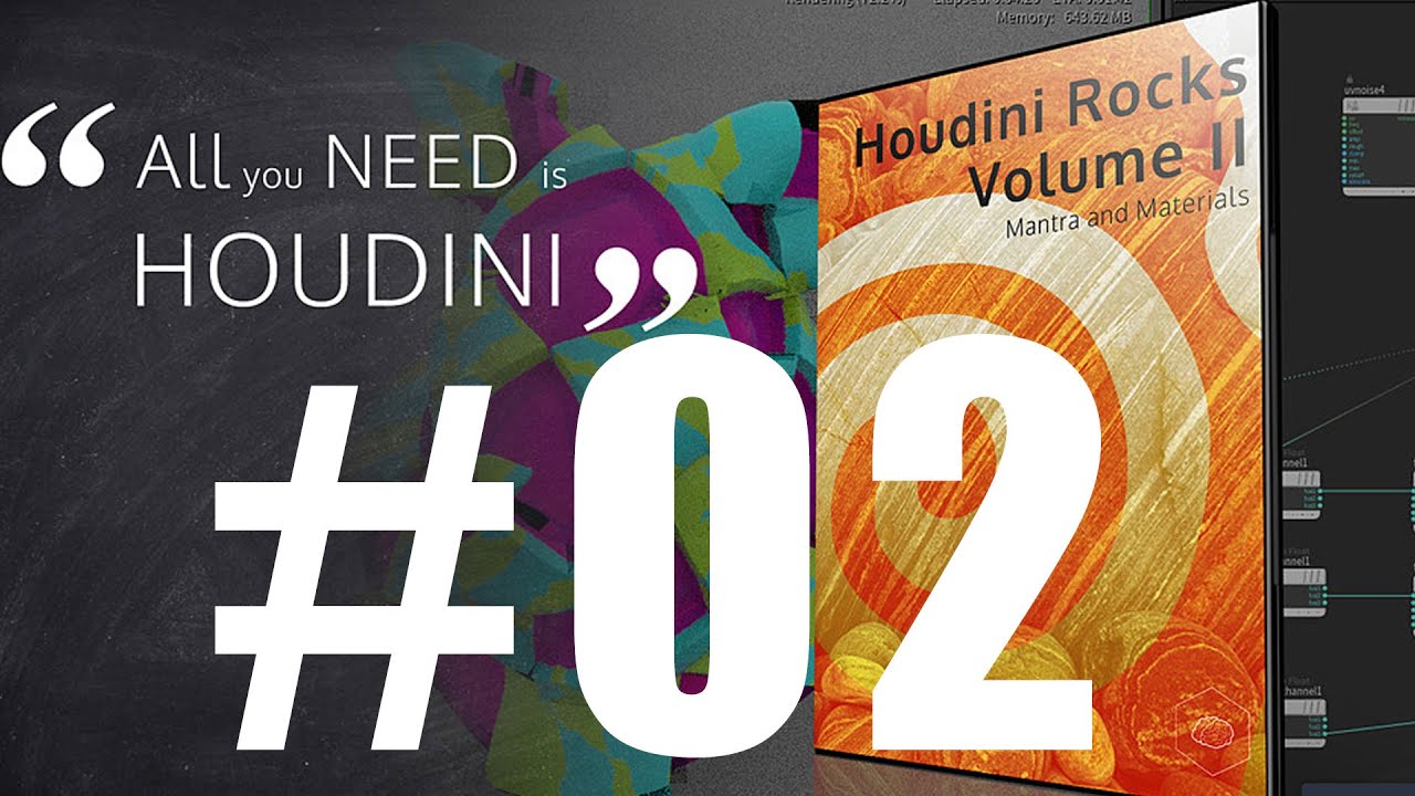 VFX'n'GO - Houdini Rocks - Volume 2 - Lesson 02 - introduction to ...
