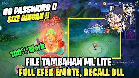Data Open Full Efek Prep Emote, Recall, Notifikasi, Spawn, Eliminasi Terbaru | Data Tambahan Emote